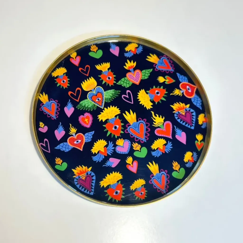 Cabinet Mode Thérapie Paris Grand Plateau Rond Porte-Bonheur - Cabinet Mode Thérapie Sale