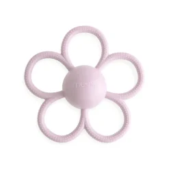 Mushie Hochet Fleur Lila - Outlet