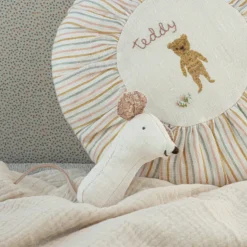 Maileg Hochet Souris Blanc - Fashion