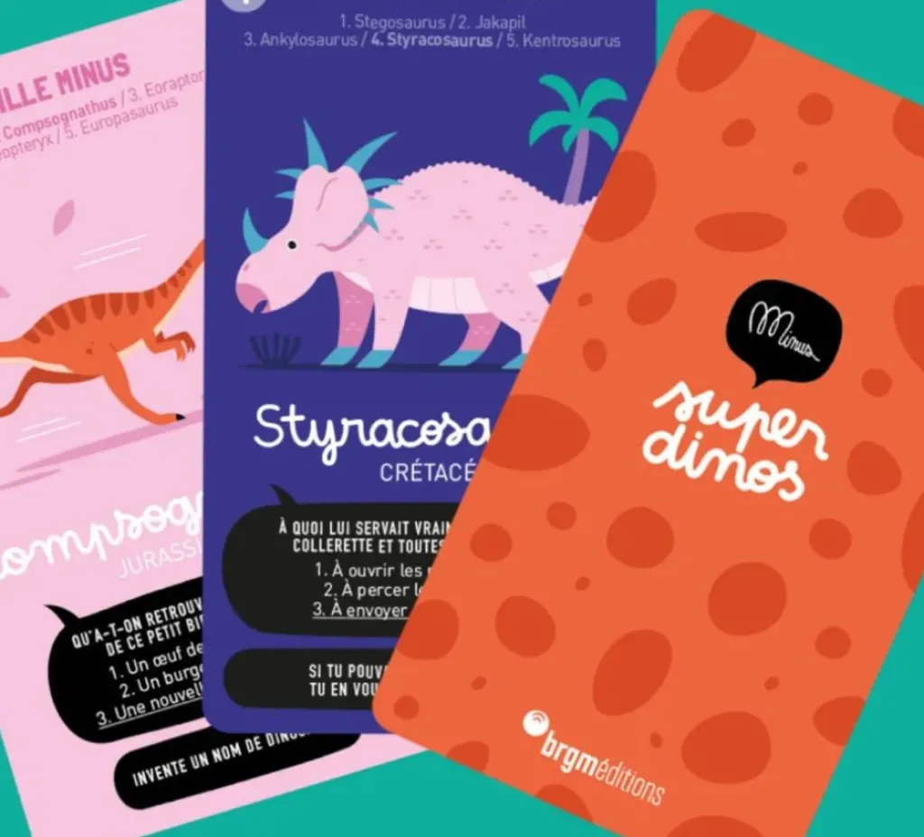 minus Jeu de 7 Familles Dinos - Sale