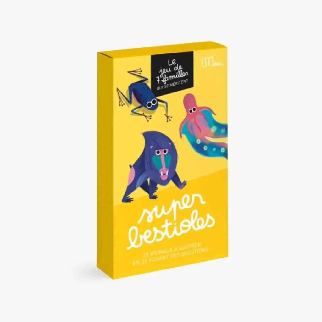 minus Jeu de 7 Familles Super Bestioles - Outlet