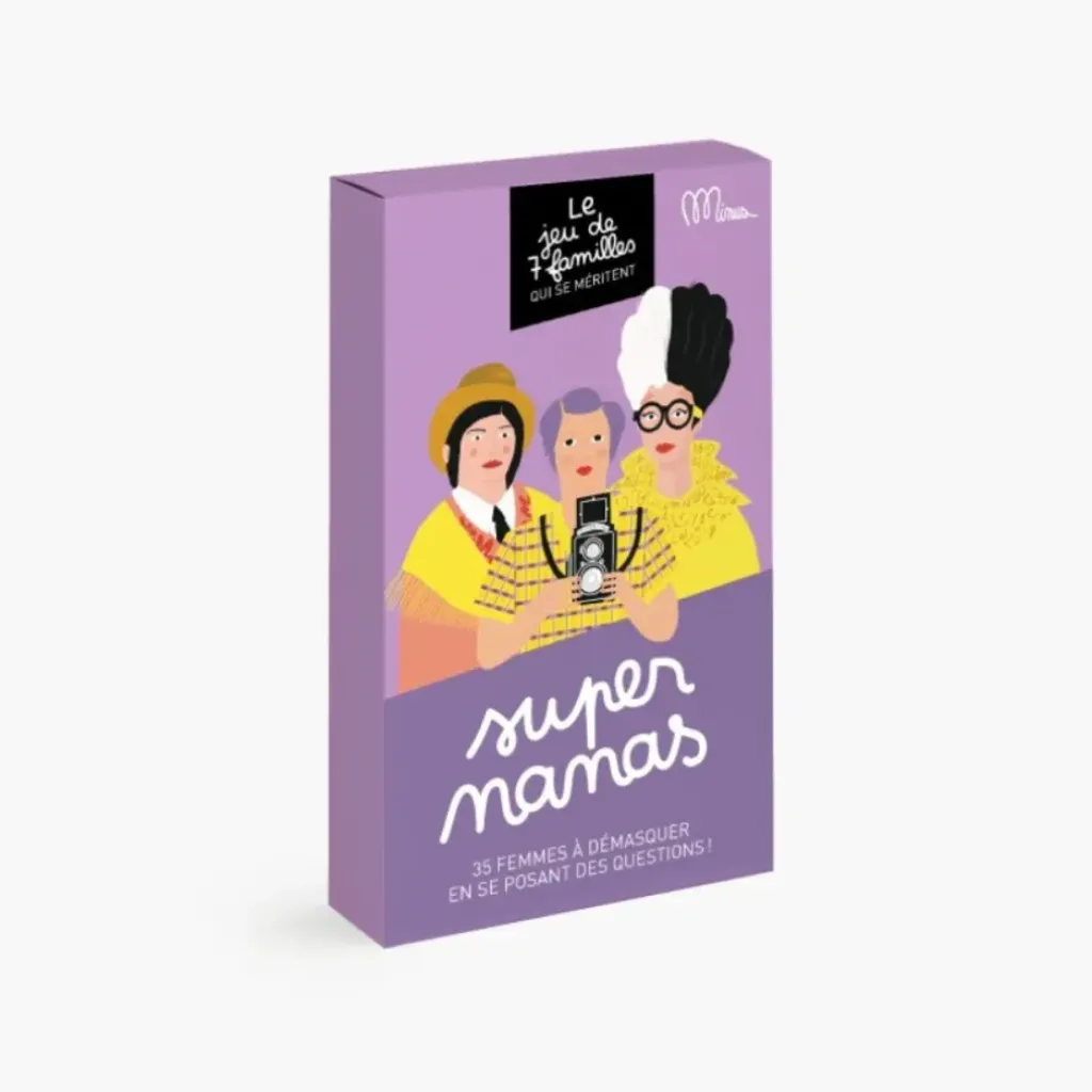 minus Jeu de 7 Familles Super Nanas - Fashion