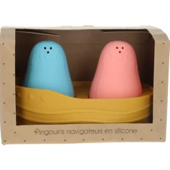 Petit Toi Jeu de Bain Pingouins sur Bateau - Discount