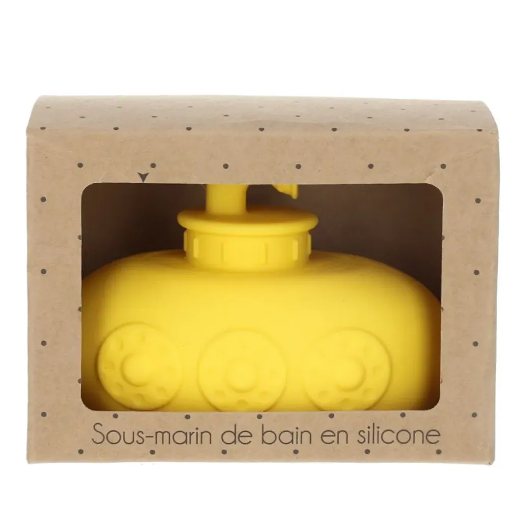 Petit Toi Jeu de Bain Sous-Marin Jaune en Silicone - Discount