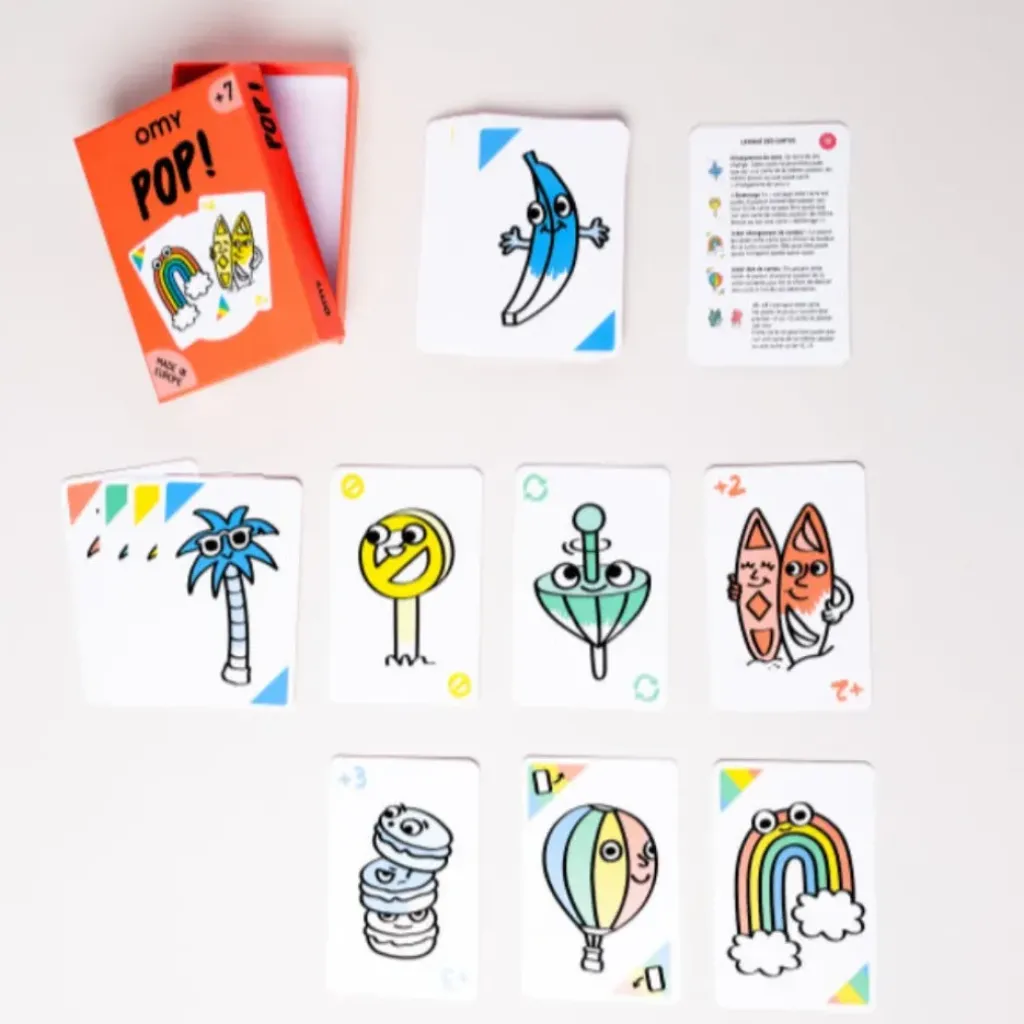 OMY Jeu de cartes Pop - Clearance