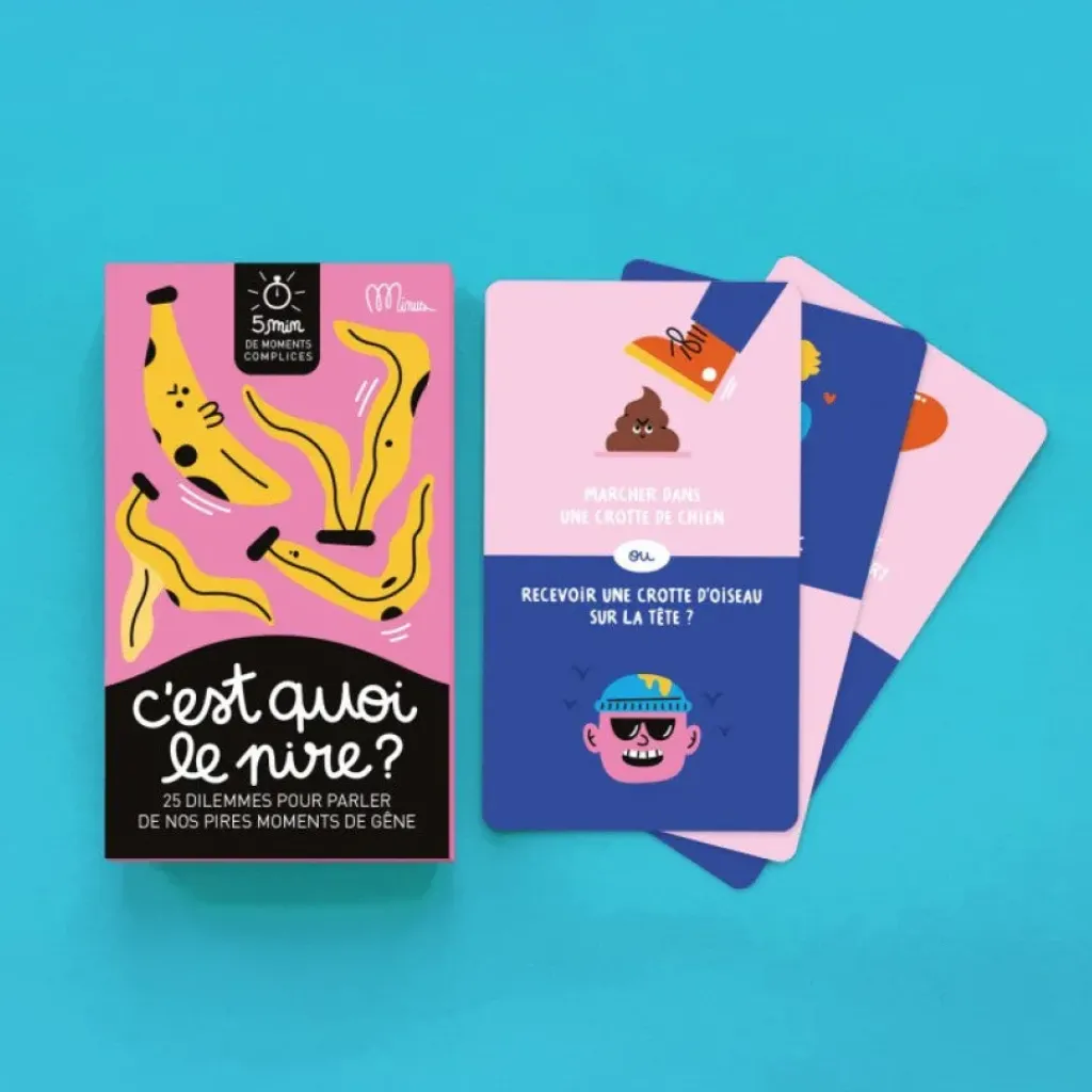 minus Jeux de Cartes C'est Quoi le Pire - Fashion