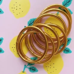 Chérie Sheriff Jonc Bouddhiste Épais Or Clair - Best