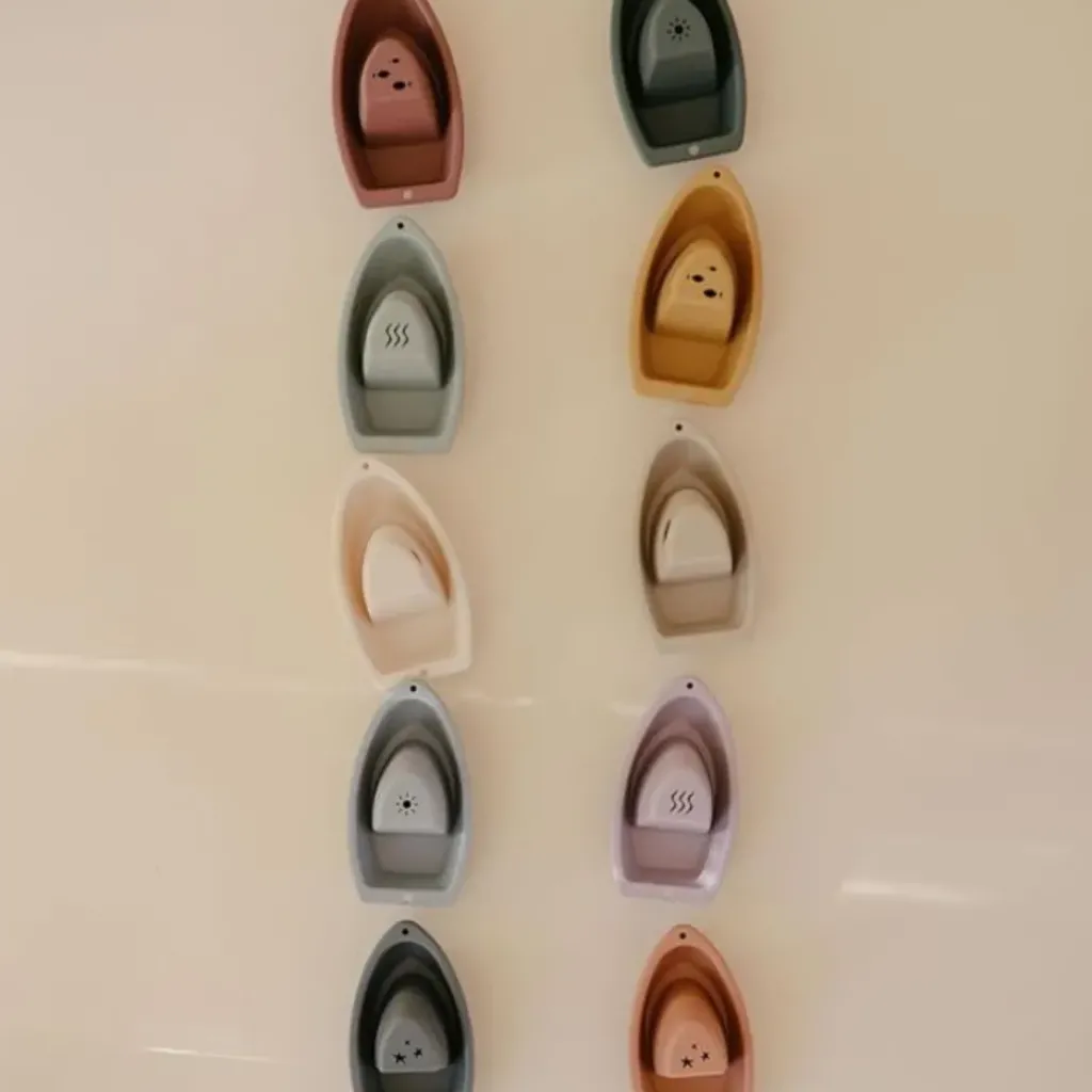 Mushie Jouets de Bain Bateaux Rustic - Best