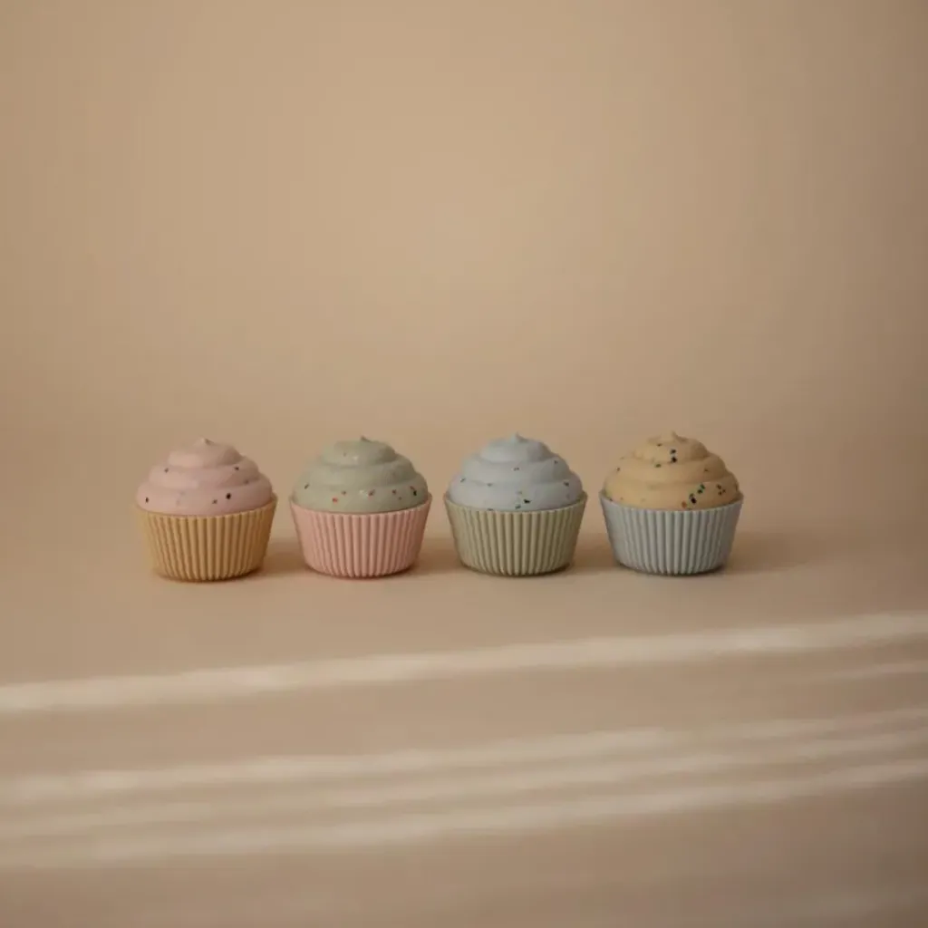 Mushie Jouets de Bain Cupcakes - Best