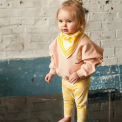 Apaches Collections Legging Jayane Flora Bold Citron - Discount