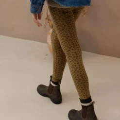 Marlot Paris Legging Mika Leopard Bronze - Clearance