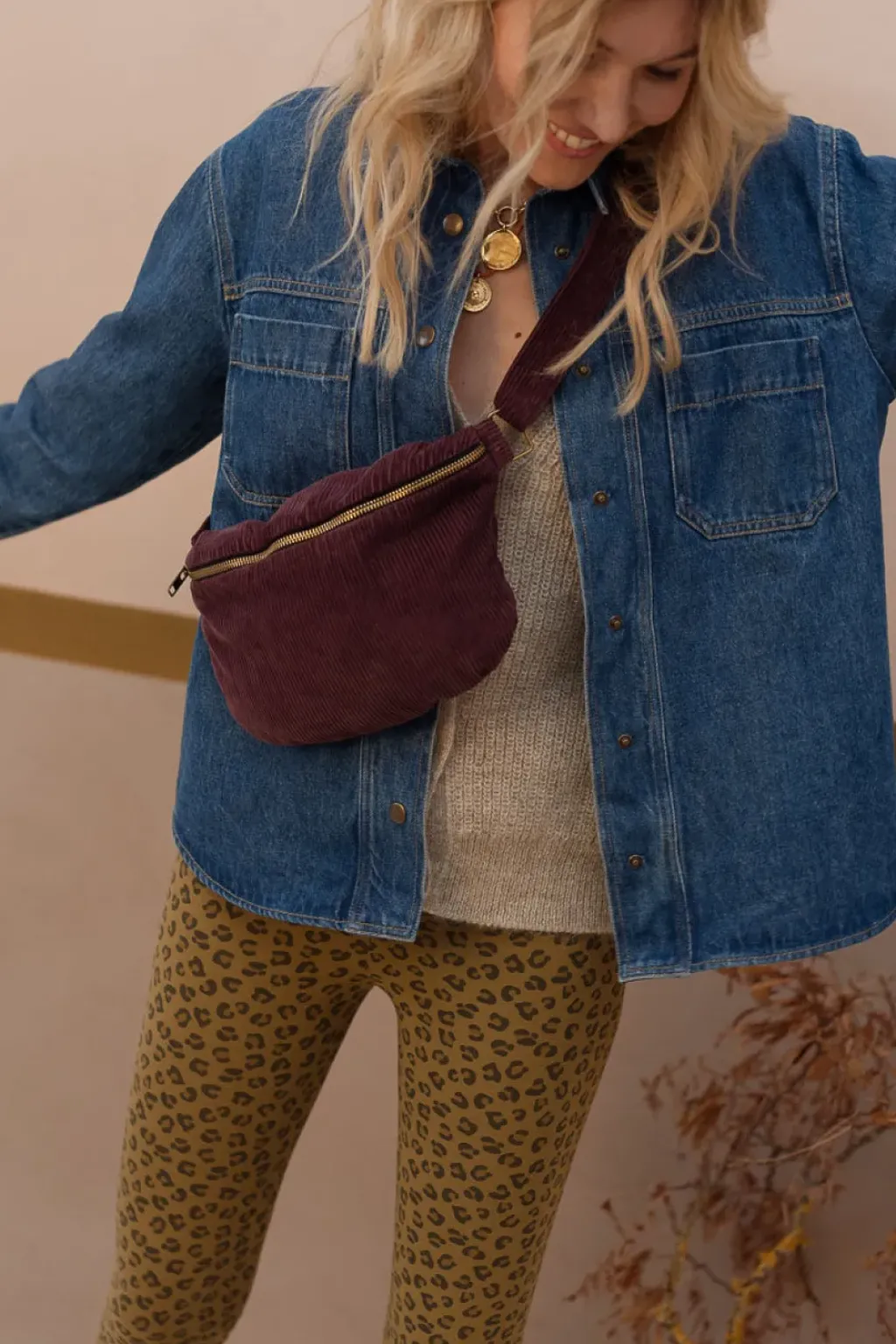 Marlot Paris Legging Mika Leopard Bronze - Clearance