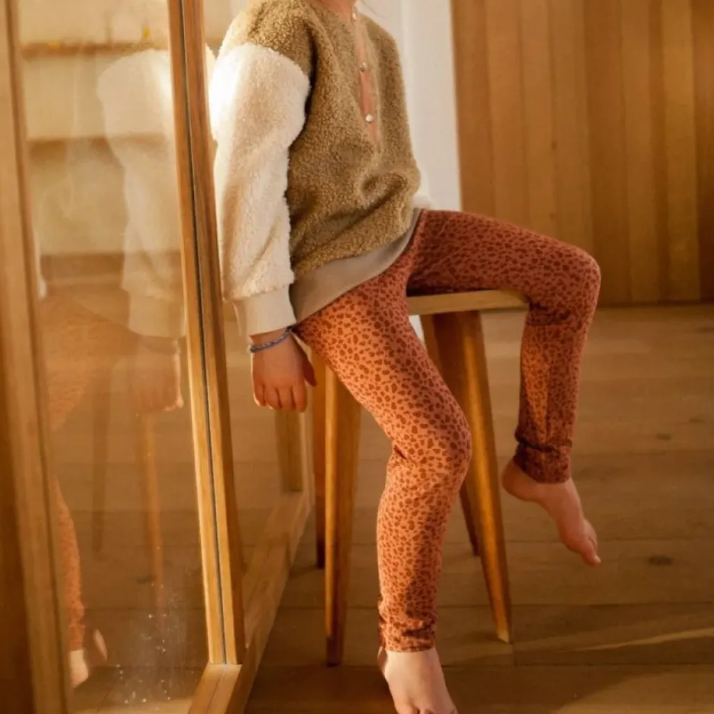 Marlot Paris Legging Mikky Léopard Terracotta - Outlet