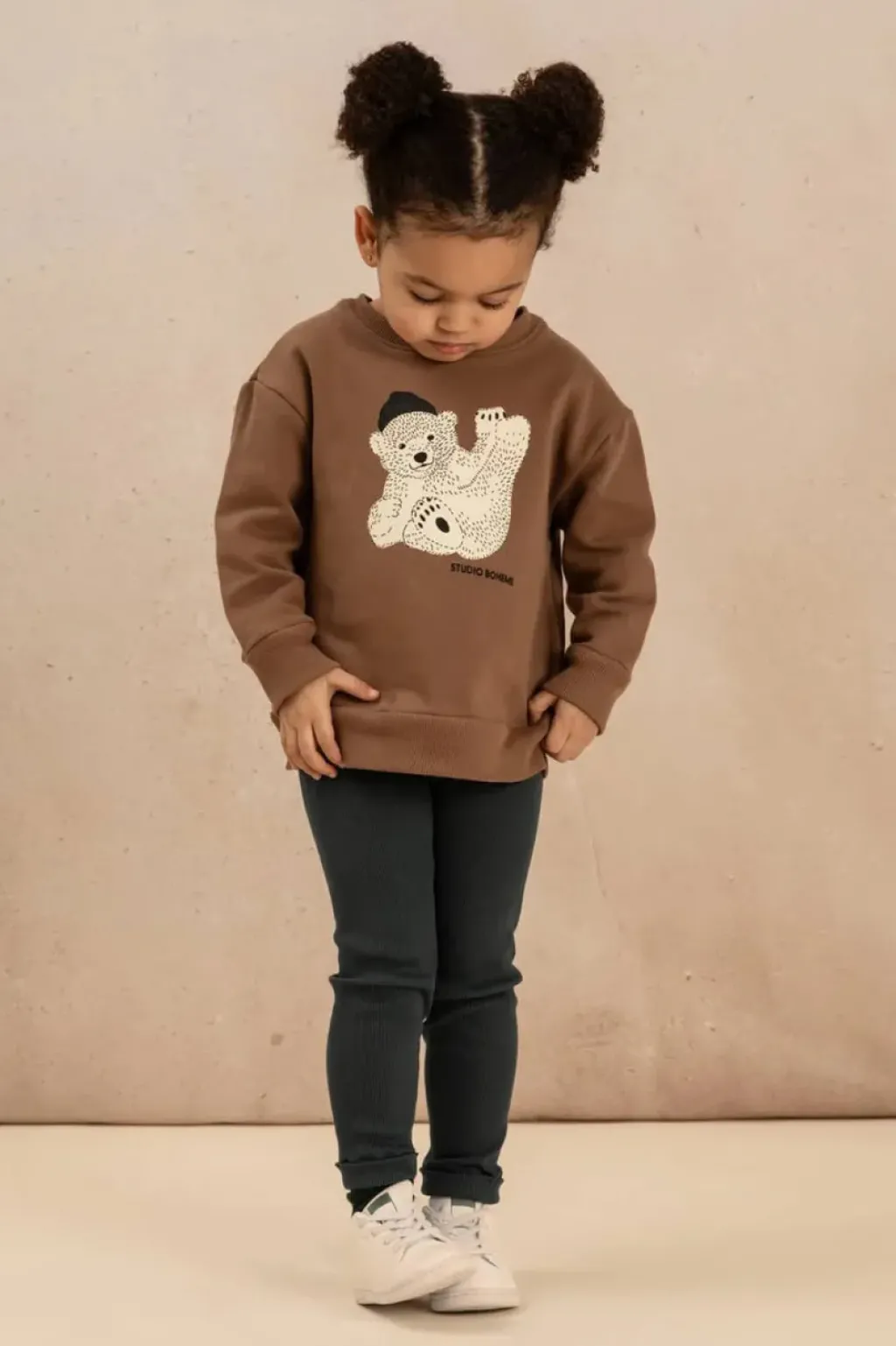 Studio Bohème Leggings Rom Pom Bleu Denim - Online