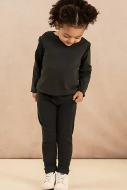 Studio Bohème Leggings Rom Pom Carbone - New