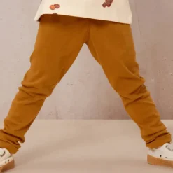 Studio Bohème Leggings Rom Pom Marron Epicé - New