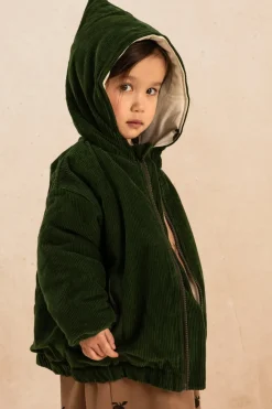 Studio Bohème Manteau Frio Vert Forêt - Clearance