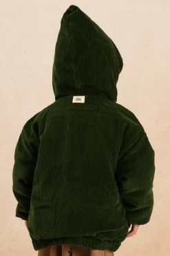 Studio Bohème Manteau Frio Vert Forêt - Clearance