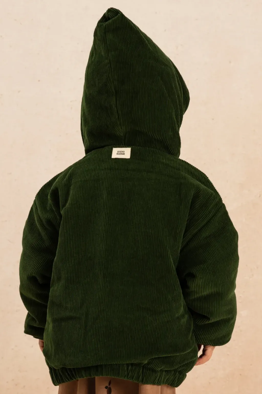 Studio Bohème Manteau Frio Vert Forêt - Clearance