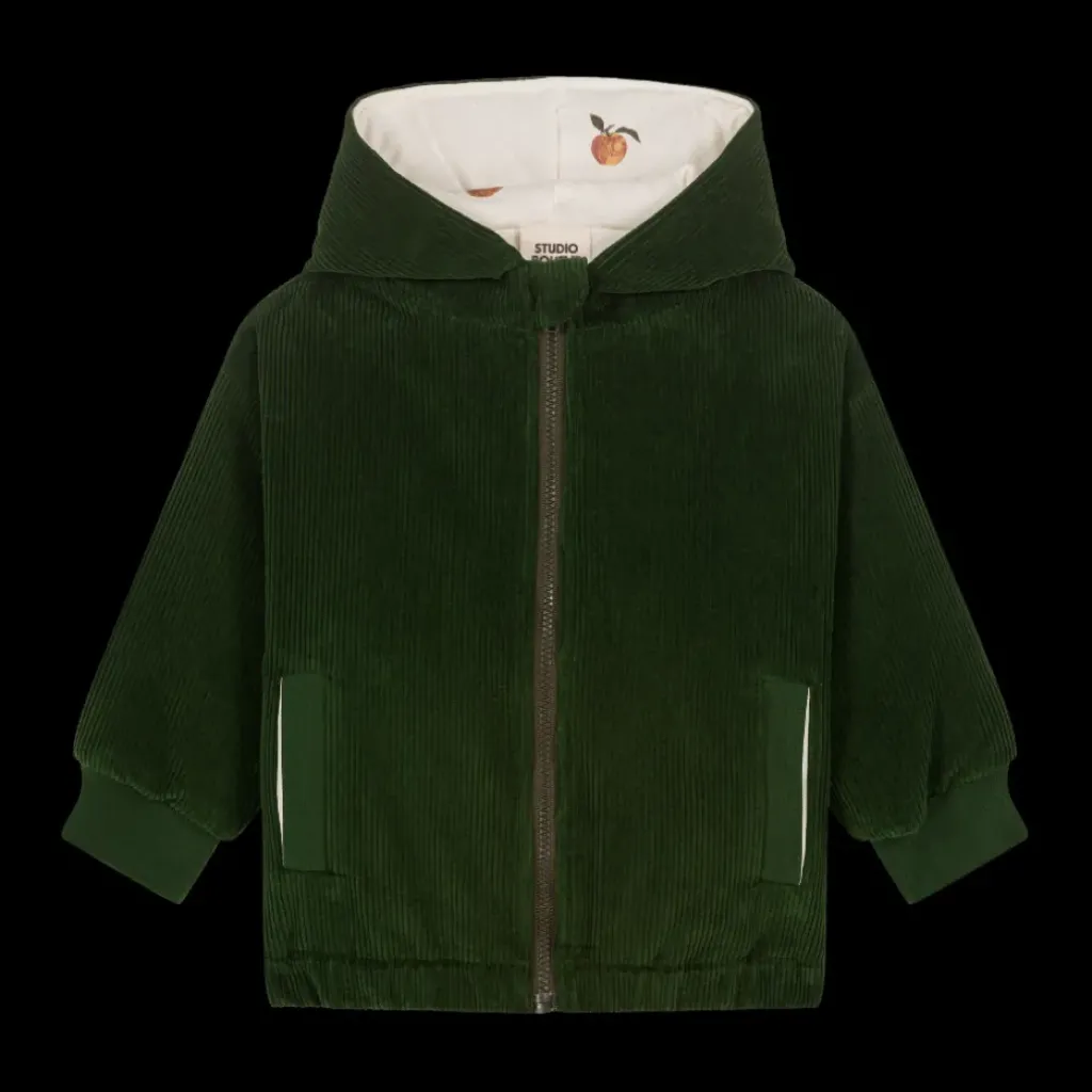 Studio Bohème Manteau Frio Vert Forêt - Clearance