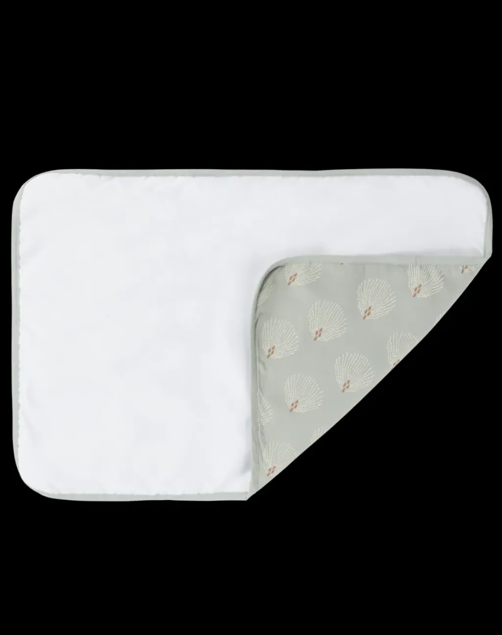 nobodinoz Matelas à Langer White Gasby / Anthique Green - Outlet