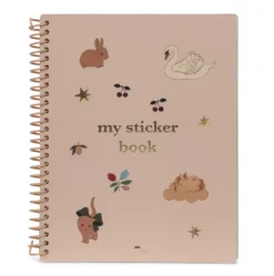 Konges Slojd Mon Carnet d'Autocollants Blush - Hot