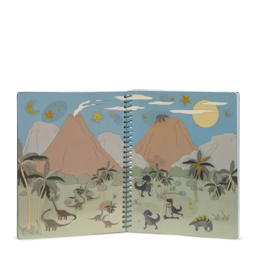 Konges Slojd Mon Carnet d'Autocollants Green - Sale