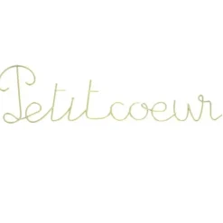 Petit Toi Mot Métal "Petit Cœur" - Atelier Jasmin New