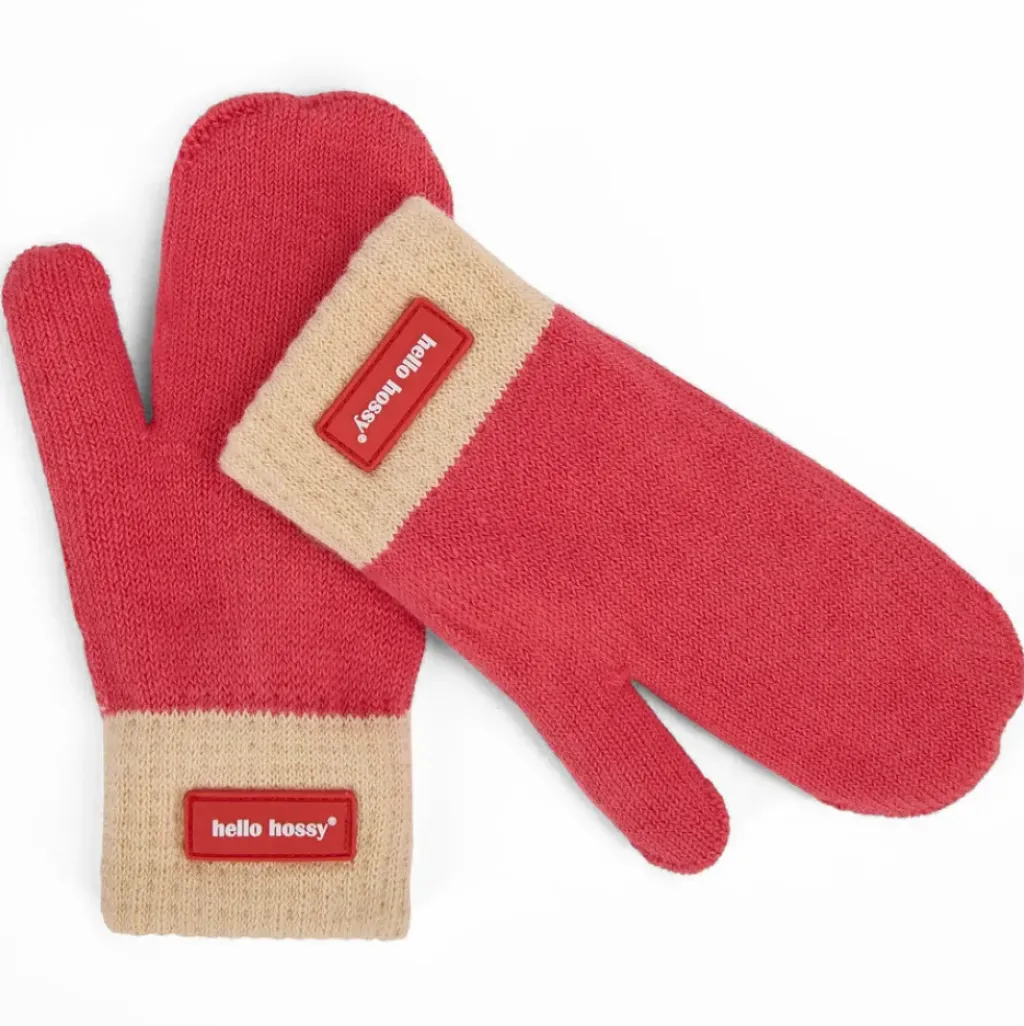 Hello Hossy Moufles Hotty Framboise - Clearance