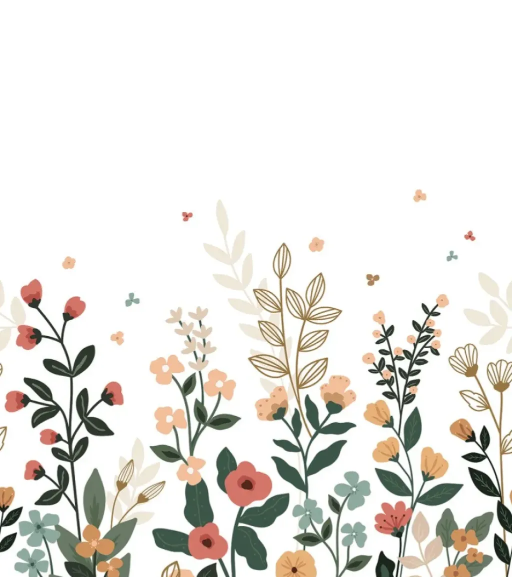 Lilipinso Papier Peint Bloem Fleurs du Printemps - Fashion