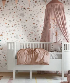 Lilipinso Papier Peint Fleurs Animaux Aquatiques - Online