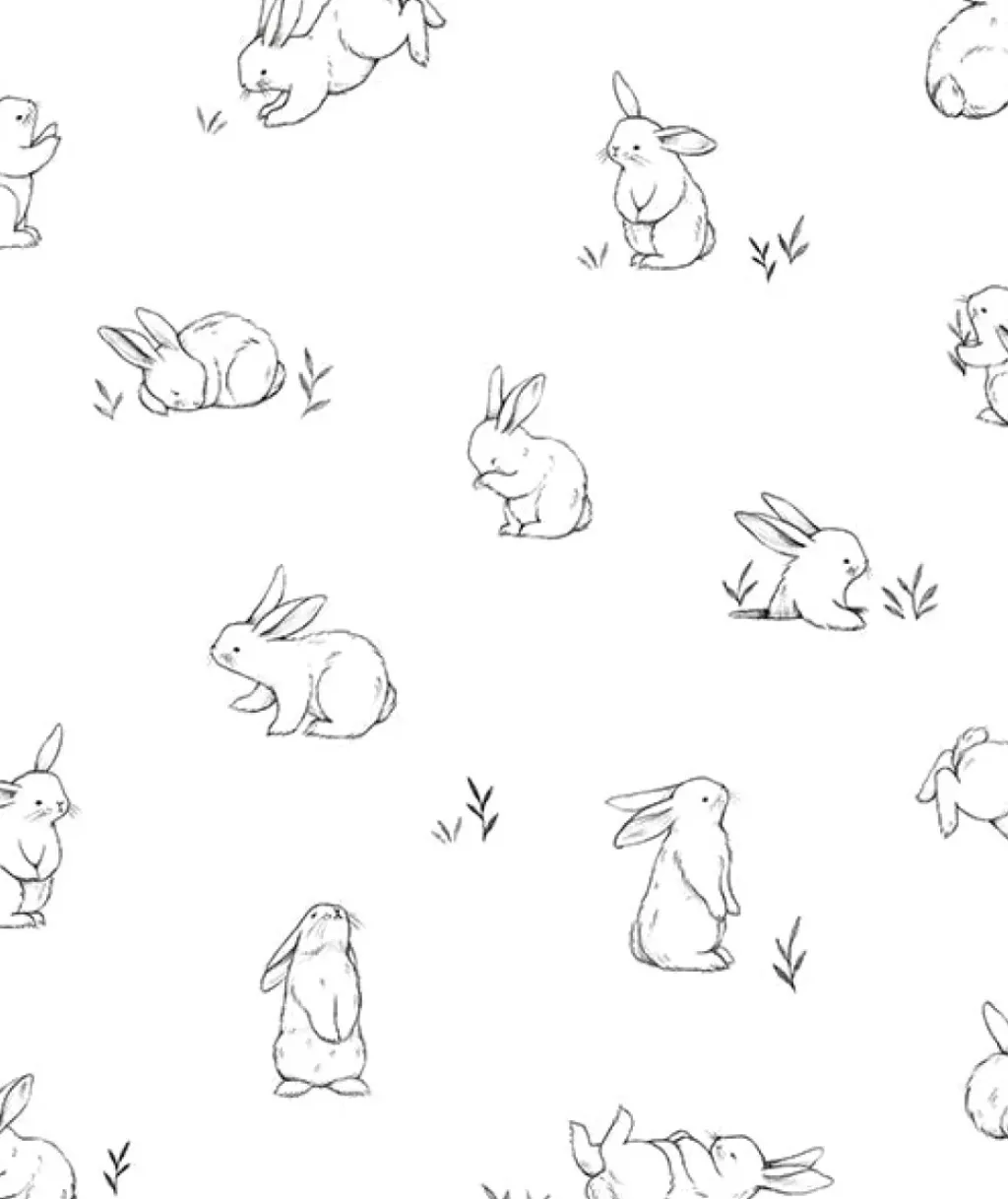 Lilipinso Papier Peint Lapins - Discount