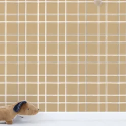 Lilipinso Papier Peint Picnic Day Motif Graphique Moutarde - Clearance