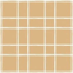 Lilipinso Papier Peint Picnic Day Motif Graphique Moutarde - Clearance