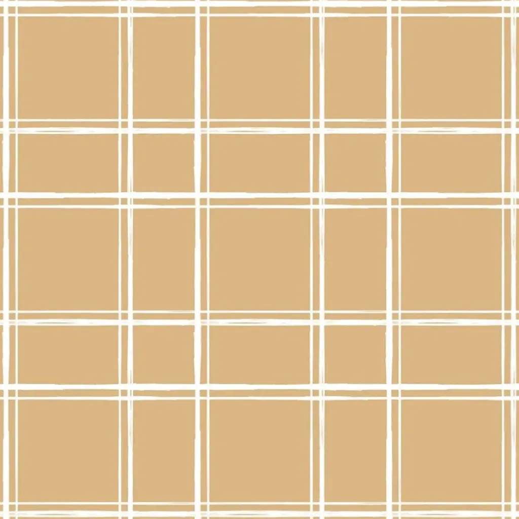 Lilipinso Papier Peint Picnic Day Motif Graphique Moutarde - Clearance