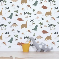 Lilipinso Papier Peint Sunny Dinosaures - Discount