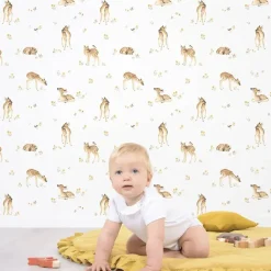 Lilipinso Papier Peint Vintage Faons - Outlet