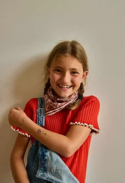 Gabrielle Paris Petit Foulard Arabesque Bordeaux - Best