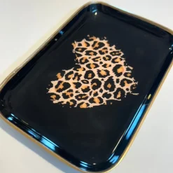 Cabinet Mode Thérapie Paris Petit Plateau Cœur Léopard - Cabinet Mode Thérapie Sale