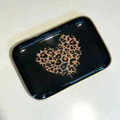 Cabinet Mode Thérapie Paris Petit Plateau Cœur Léopard - Cabinet Mode Thérapie Sale