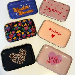 Cabinet Mode Thérapie Paris Petit Plateau Cœur Léopard - Cabinet Mode Thérapie Sale