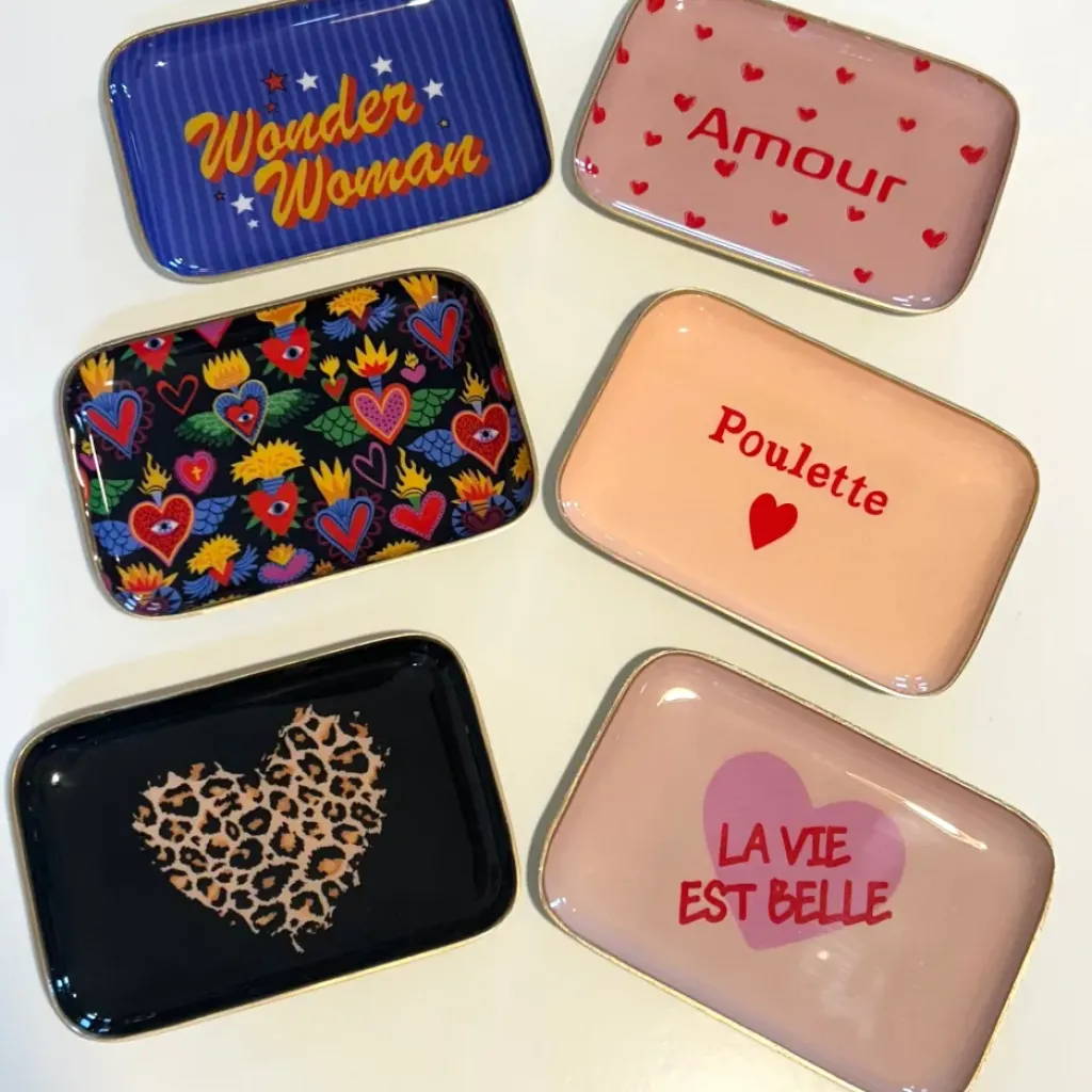 Cabinet Mode Thérapie Paris Petit Plateau "La Vie est Belle" - Cabinet Mode Thérapie Sale