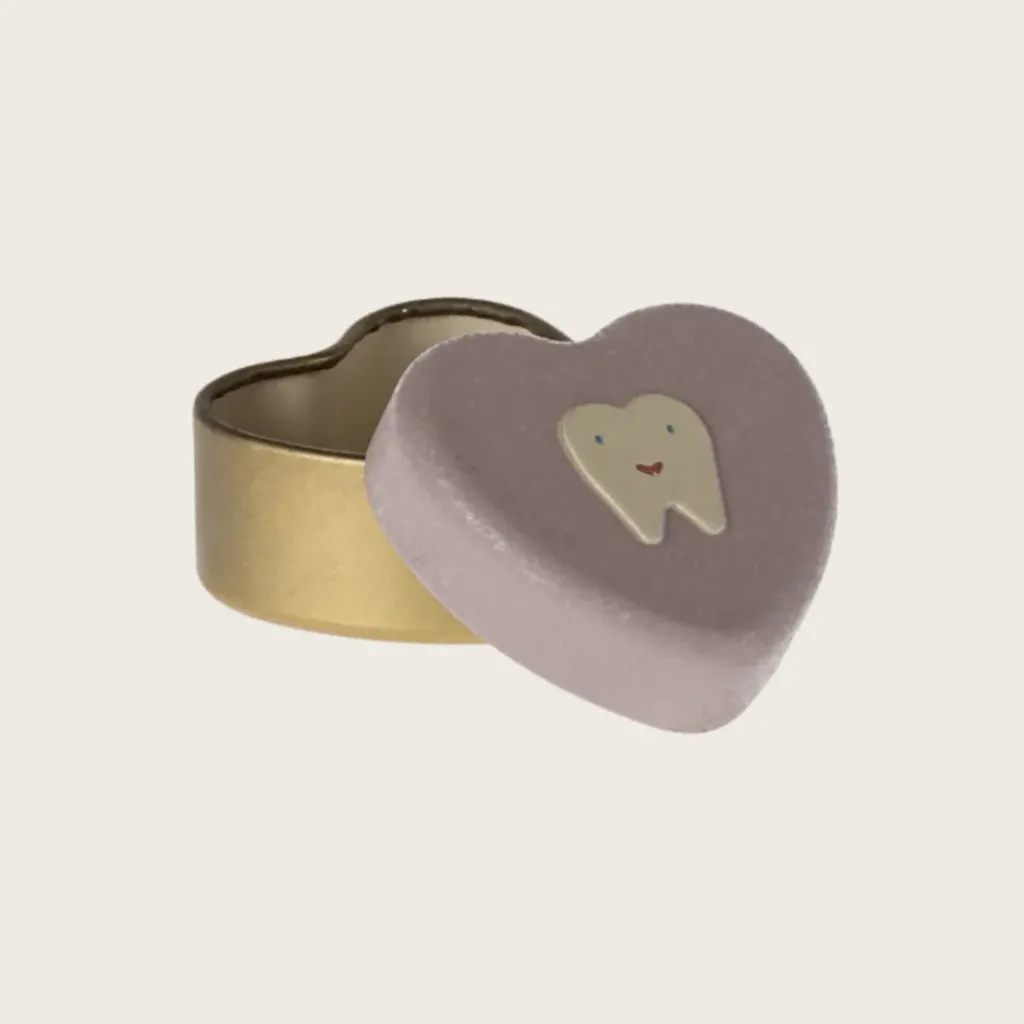 Maileg Petite Boite à Dents Violet Heather - Fashion