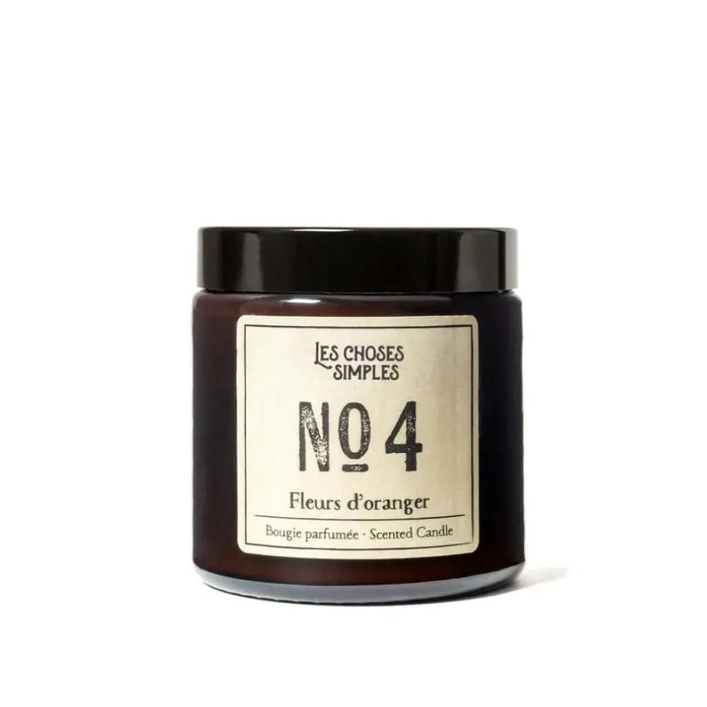 Les Choses Simples Petite Bougie N°4 "Fleurs d'Oranger" - Clearance