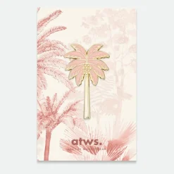 All The Way To Say Pin's Palmier Rose - Online