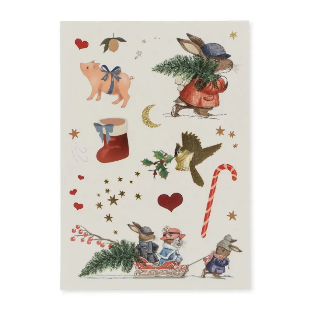 Konges Slojd Planche de Tatouages Noël - Konges Sløjd Best