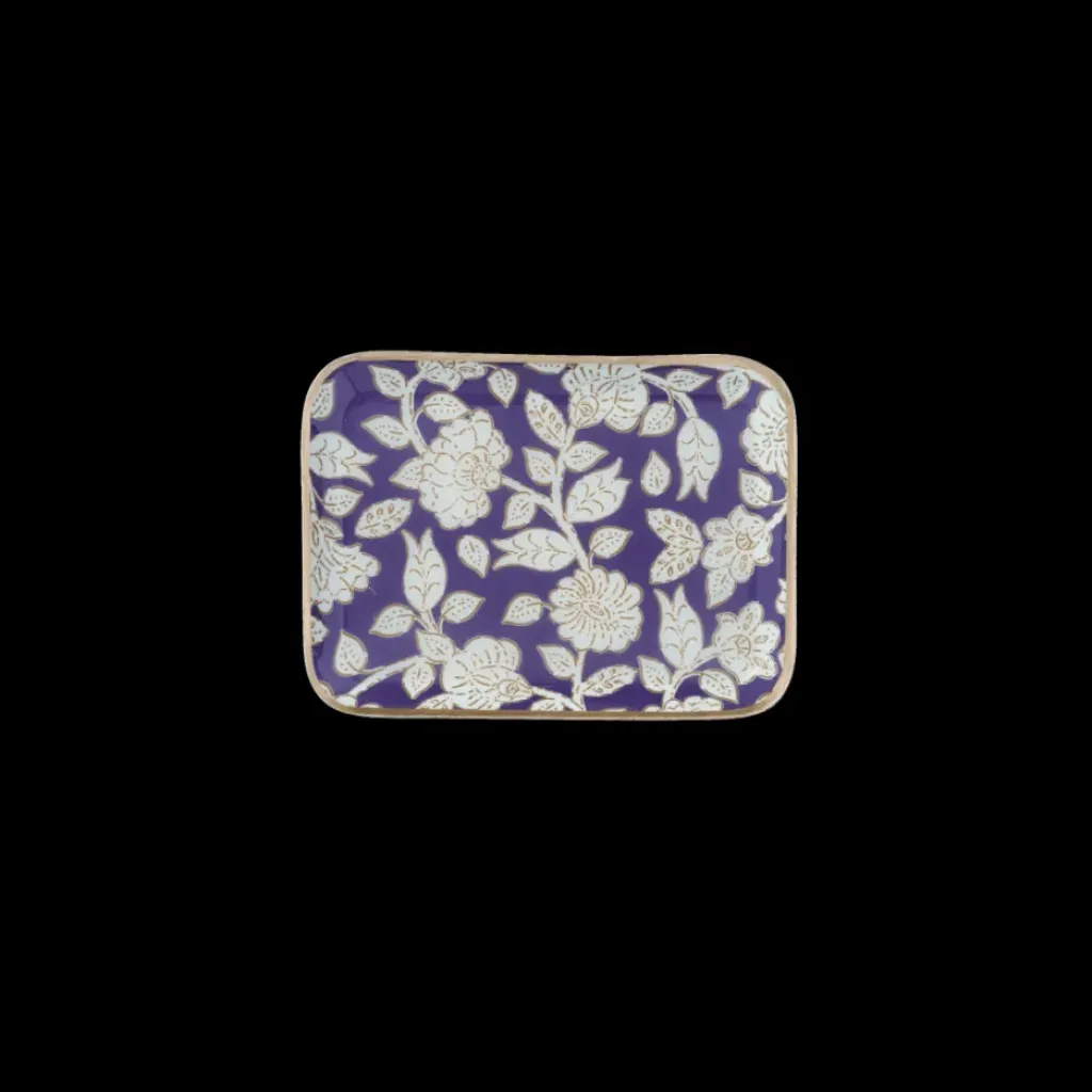 Bonheur du Jour Plateau Bohème à Fleurs Tiny Violine - Best