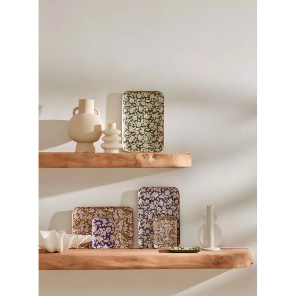 Bonheur du Jour Plateau Bohème à Fleurs Tiny Violine - Best