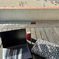 Rose In April Pochette Ordinateur Octave Graou Greige - Fashion