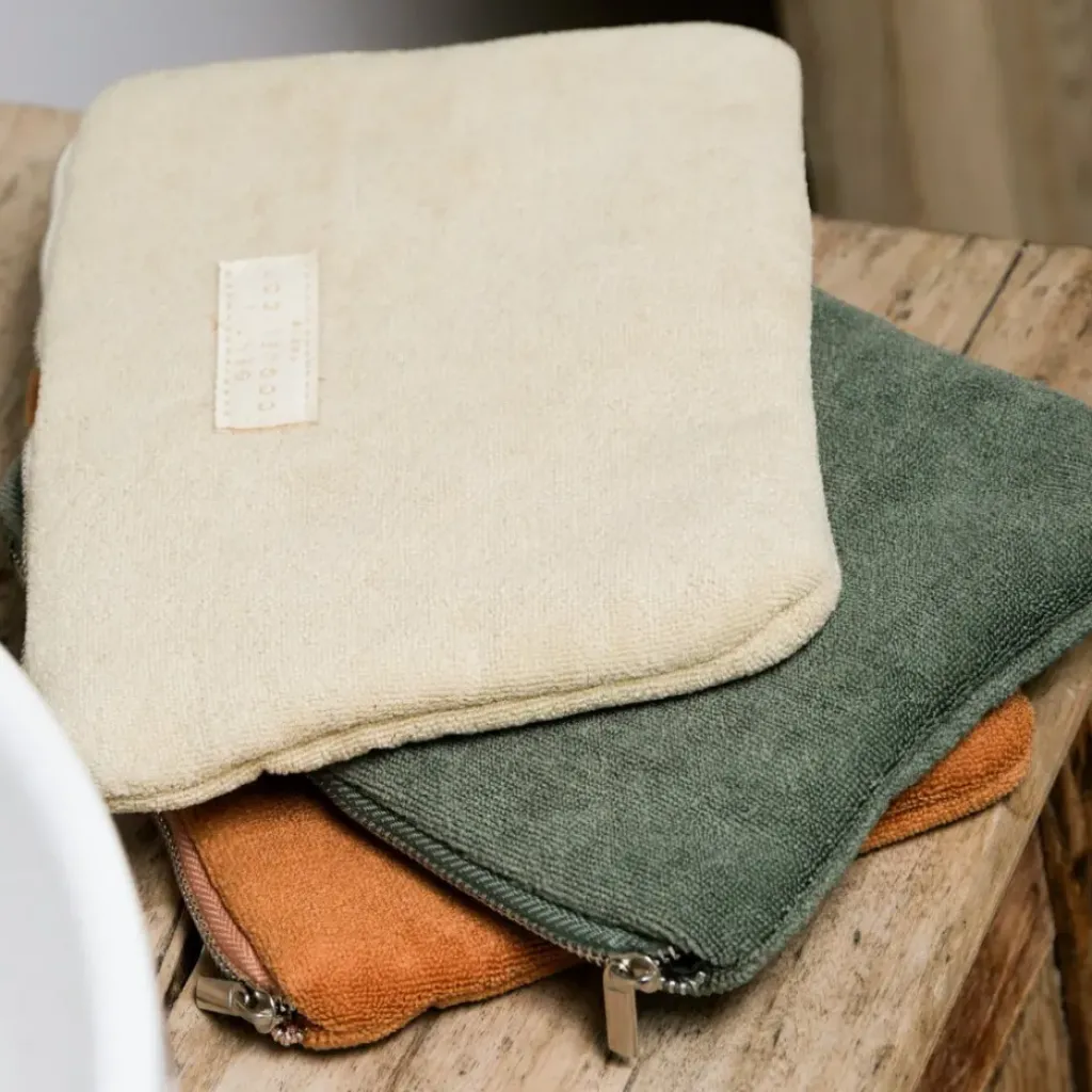 Gentil Coquelicot Pochette Éponge Médium - New